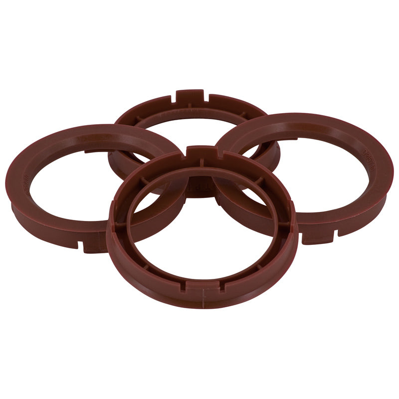 Set TPI Centreerringen - 67.1->63.4mm - Bruin