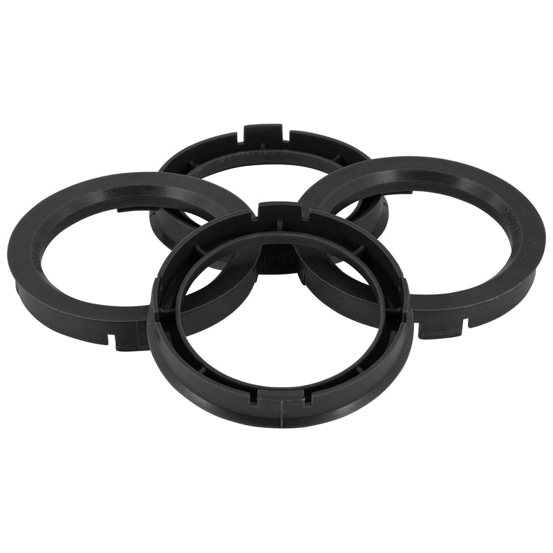 Set TPI Centreerringen - 69.1->59.6mm - Zwart