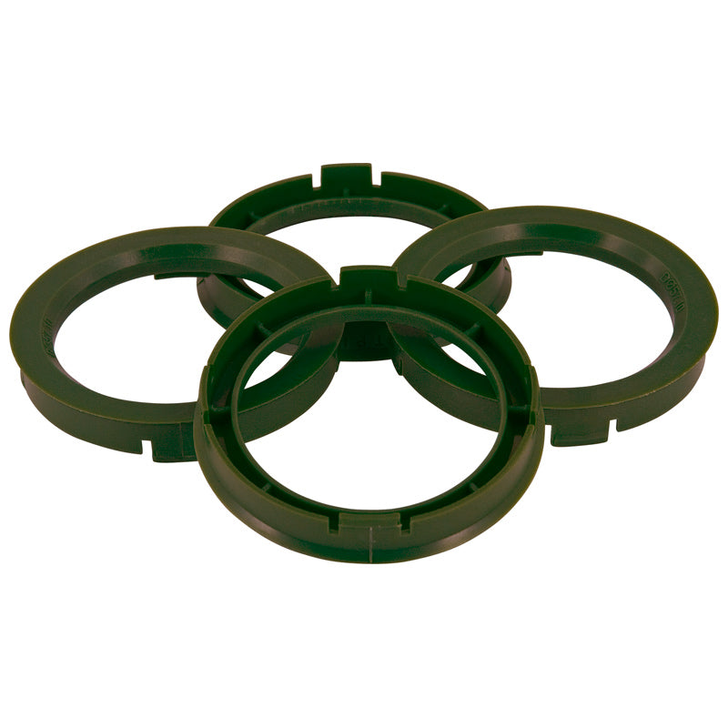 Set TPI Centreerringen - 70.4->65.1mm - Olive Groen