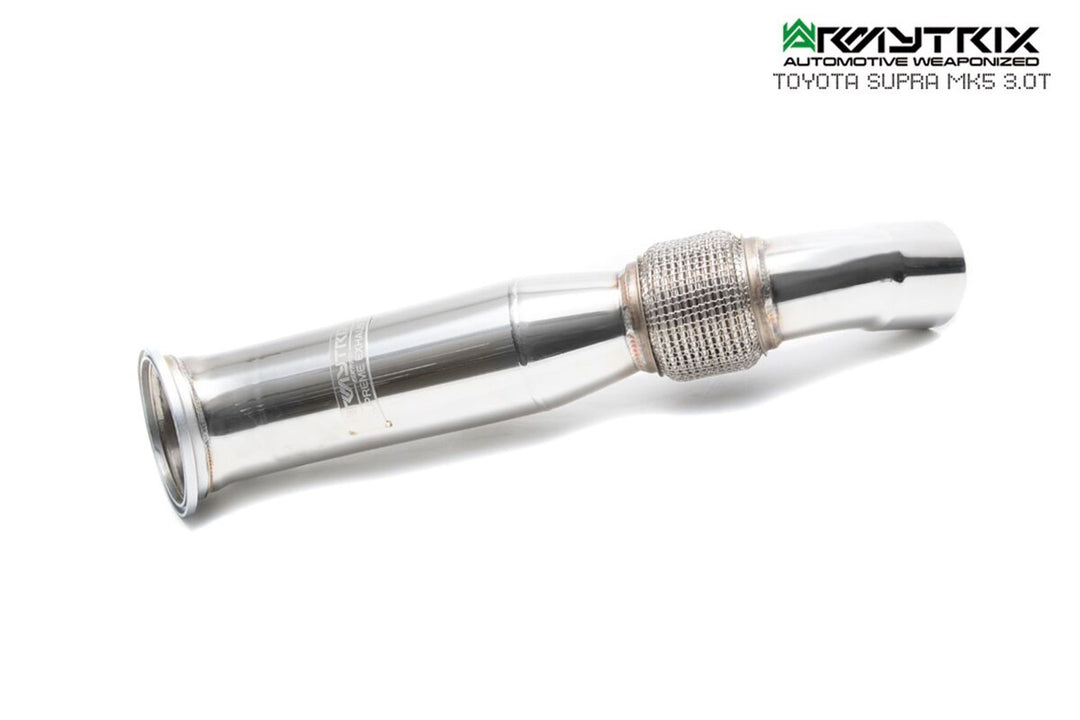 Armytrix - BMW 8 SERIES G14 840I - Downpipe Stainless Steel  - TOSU3-DD