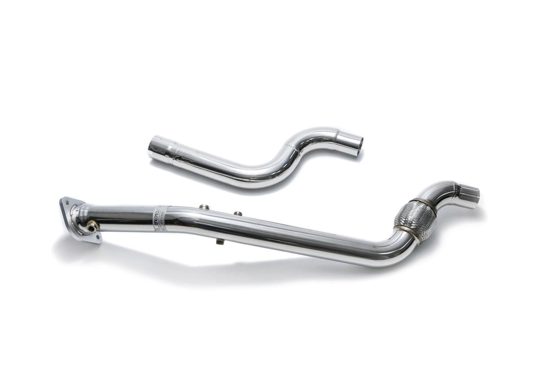 Armytrix - FORD MUSTANG GT MK6 FACELIFT 5.0L CONVERTIBLE - Ceramic Coated Downpipe Stainless Steel  - FDM6Q-DDC