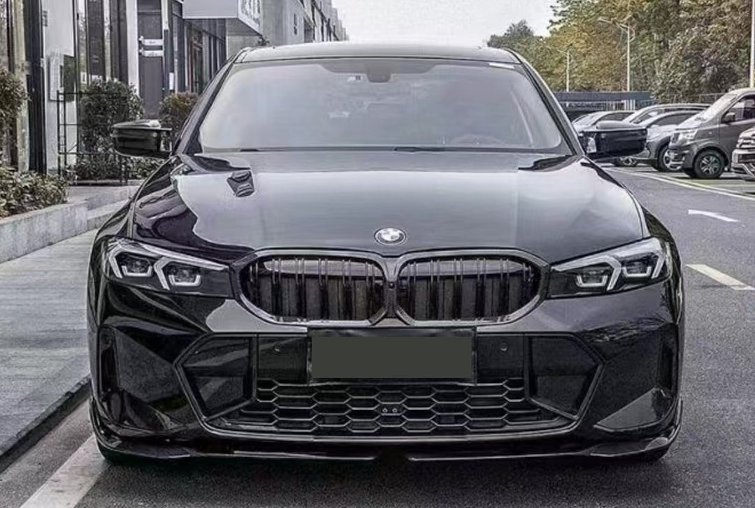 BMW G20 G21 LCI (2022+) Carbon Fibre MP Style 3-Piece Front Splitter