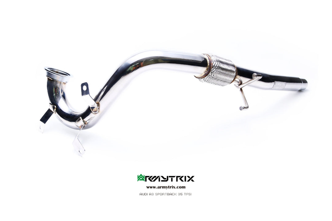 Armytrix - AUDI A3 8V 1.4 TFSI SPORTBACK - Downpipe Stainless Steel  - AU8VA-DD
