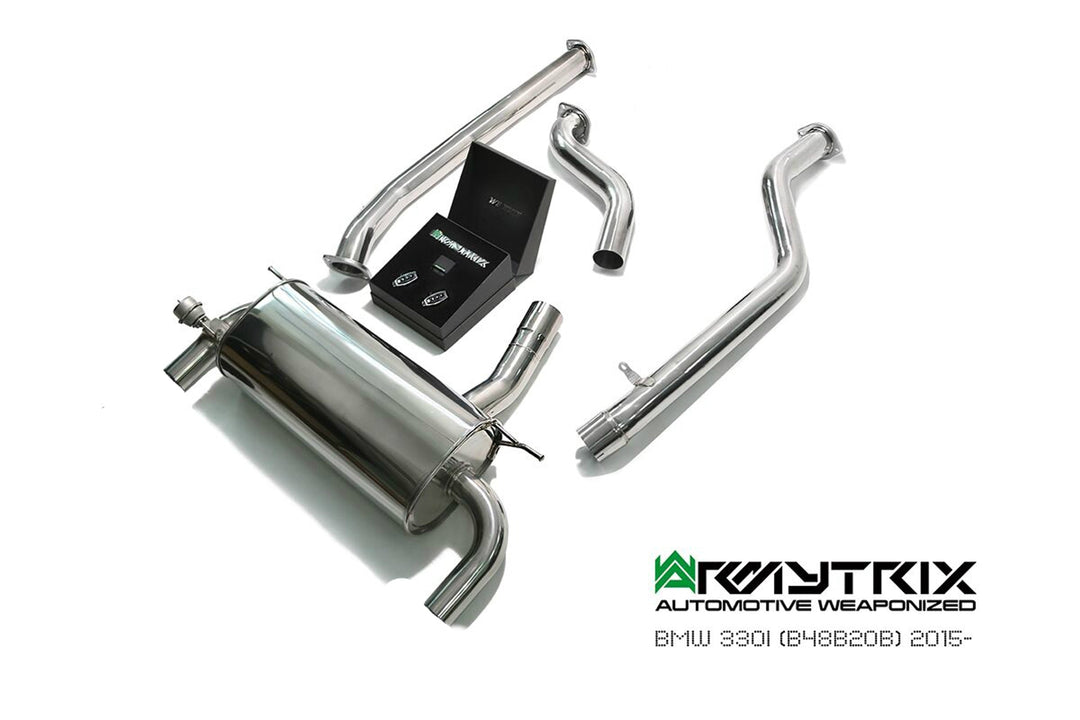 Armytrix - BMW 3 SERIES F30 320I - Cat-back Stainless Steel  - BF32B