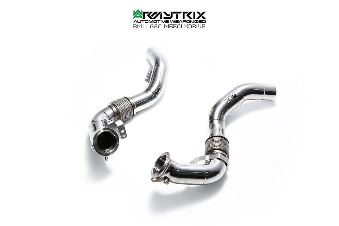 Armytrix - BMW 5 SERIES G30 M550I - Downpipe Stainless Steel  - BMG35-DD