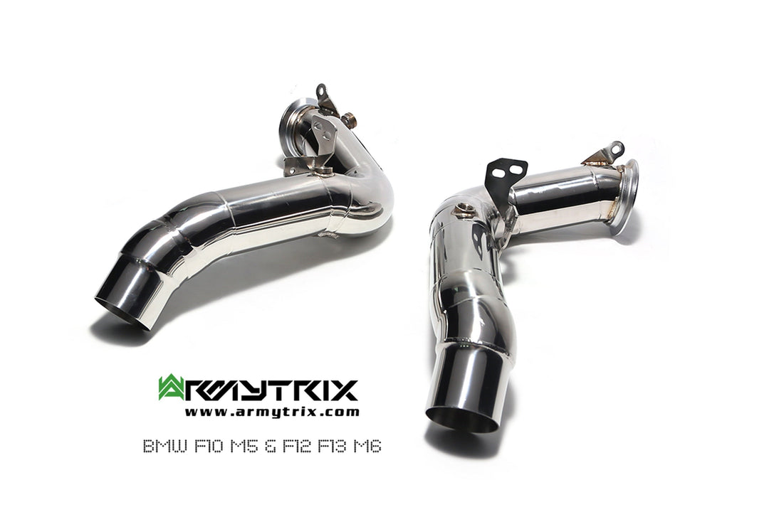 Armytrix - BMW 6 SERIES F12 M6 - Downpipe Stainless Steel  - BMF5M-DD