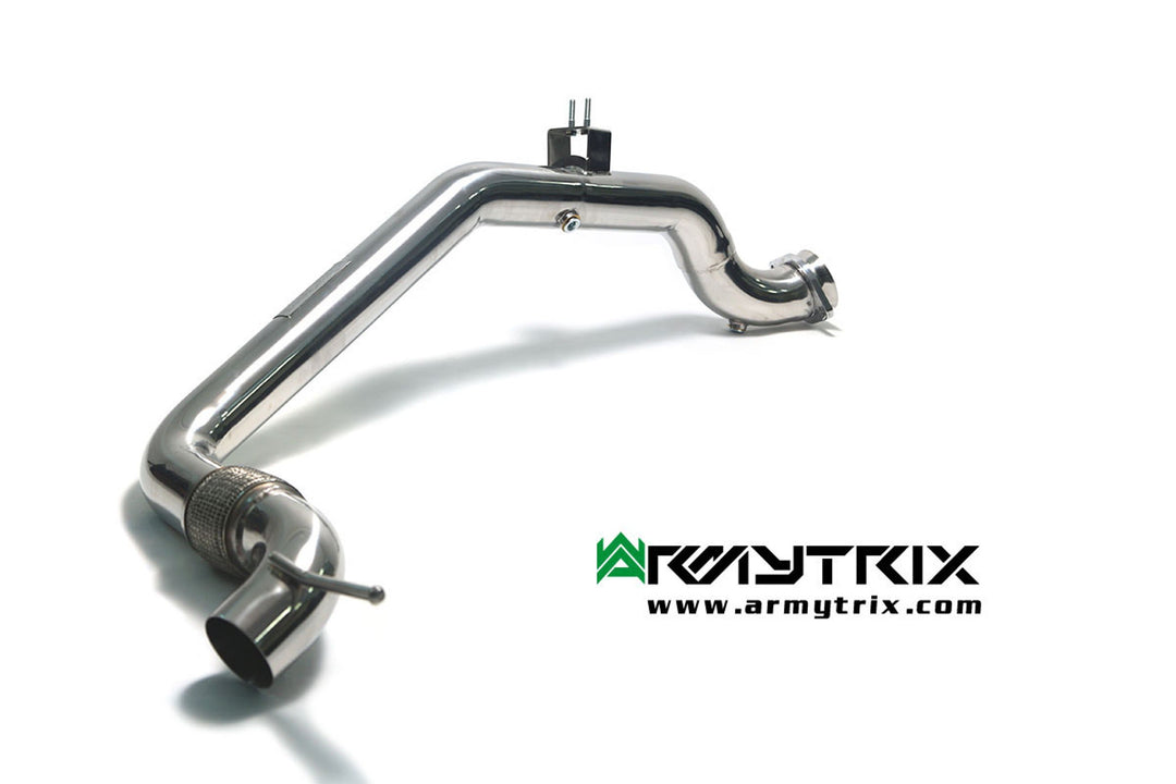 Armytrix - FORD MUSTANG ECOBOOST MK6 2.3L COUPE - Downpipe Stainless Steel  - FDM62-DD