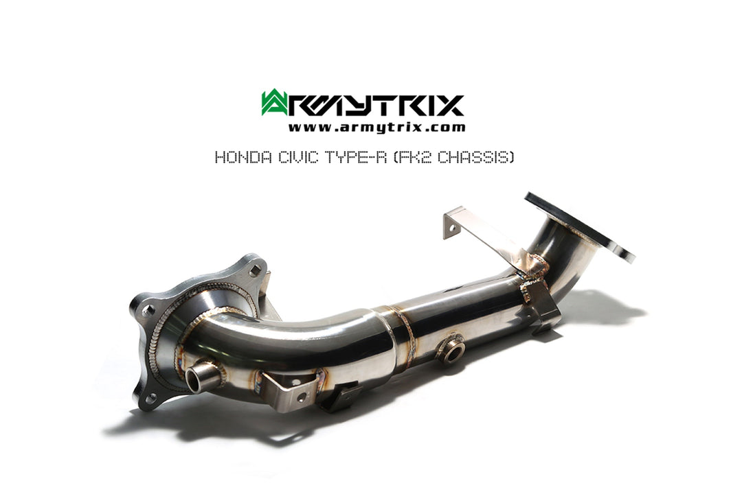 Armytrix - HONDA CIVIC FK2 2.0L TYPE R - Downpipe Stainless Steel  - HCRF2-DD