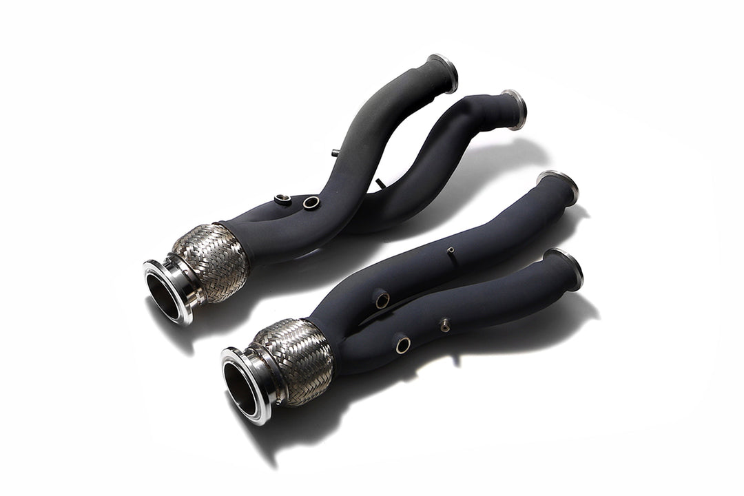 Armytrix - LAMBORGHINI AVENTADOR LP720-4 6.5L - Ceramic Coated Downpipe Stainless Steel  - LBAL7-DDC