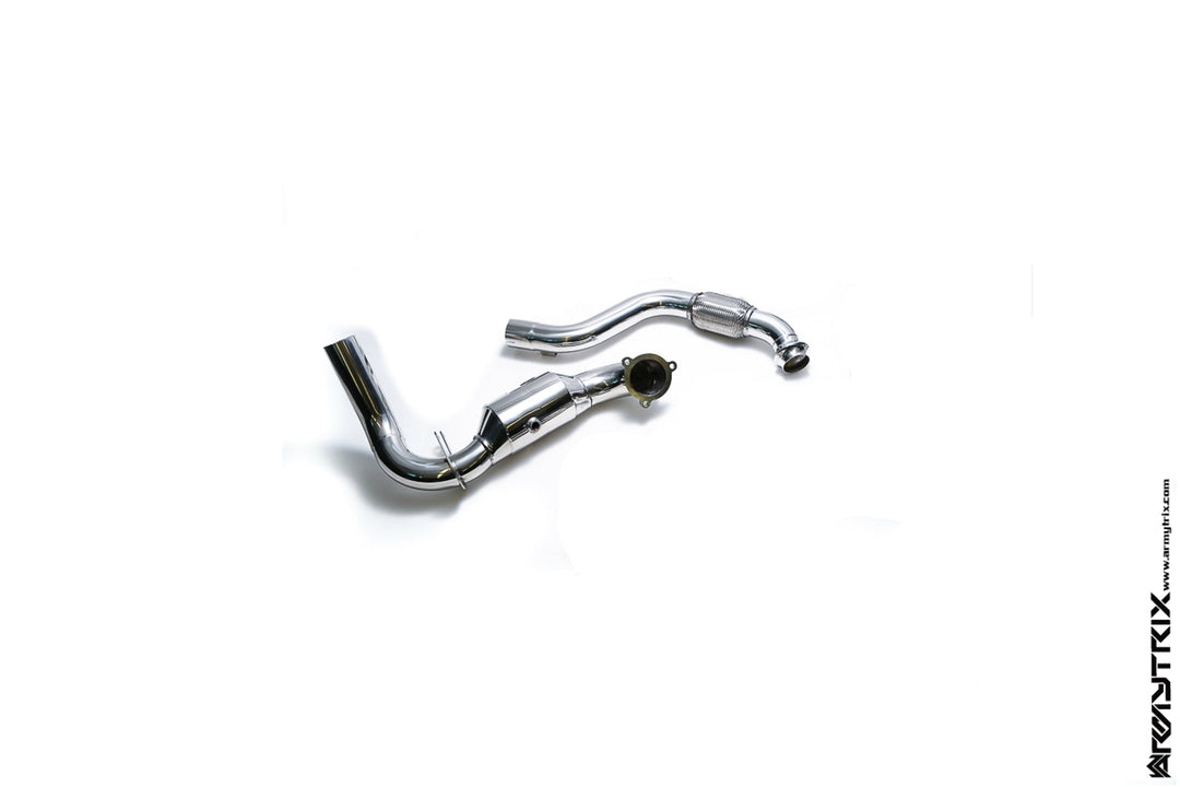 Armytrix - MERCEDES-BENZ CLA X117 CLA250 SHOOTING BRAKE - Downpipe Stainless Steel  - MB270-DD