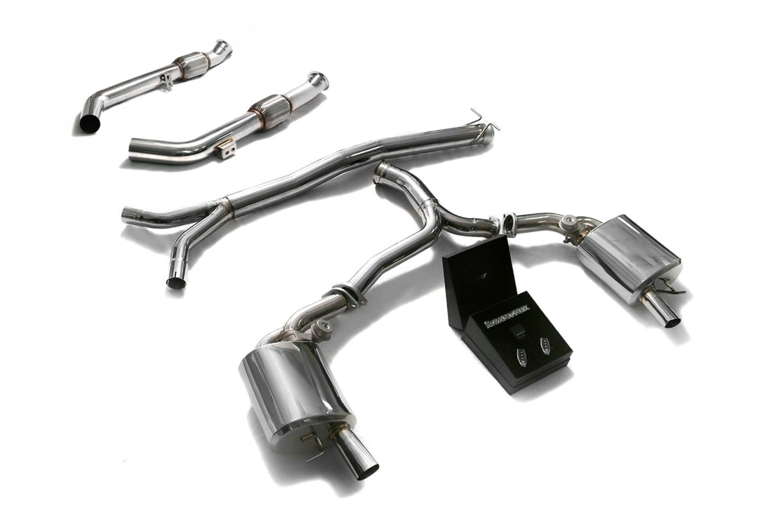 Armytrix - MERCEDES-BENZ C-CLASS W205 C450 - Cat-back Stainless Steel  - MBC45-C