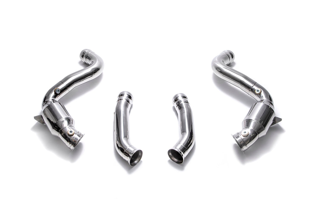 Armytrix - MERCEDES-BENZ C-CLASS W205 C63 AMG - Sportcat Stainless Steel  - MB056-CD