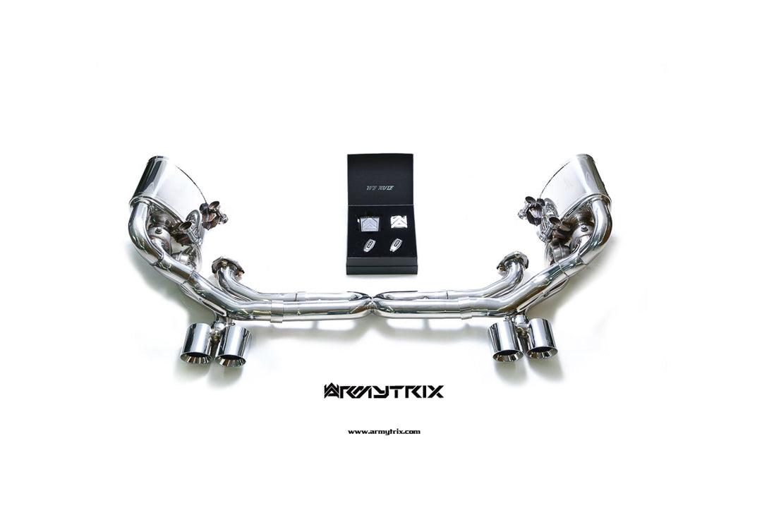 Armytrix - PORSCHE 911 997 MK2 3.8L CARRERA - Cat-back Stainless Steel  - P97N2