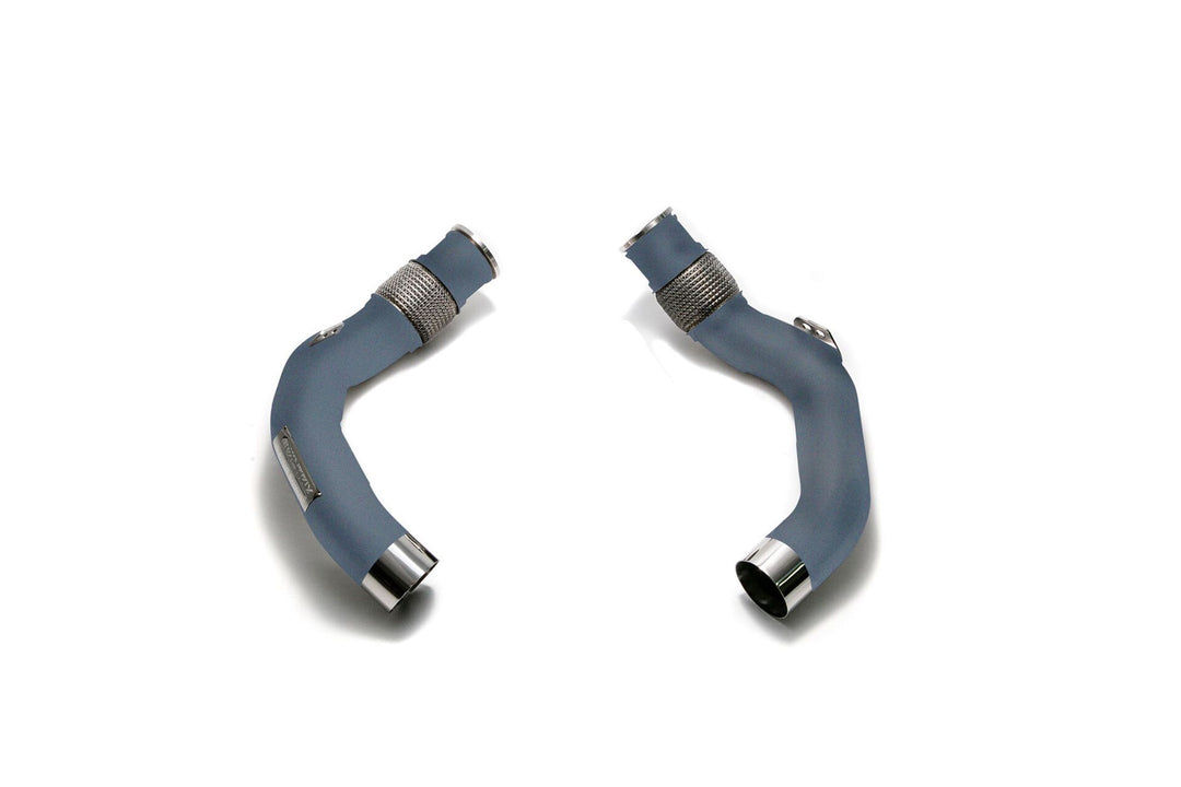 Armytrix - BMW 8 SERIES F92 M8 - Ceramic Coated Downpipe Stainless Steel  - BMF9M-DDC2