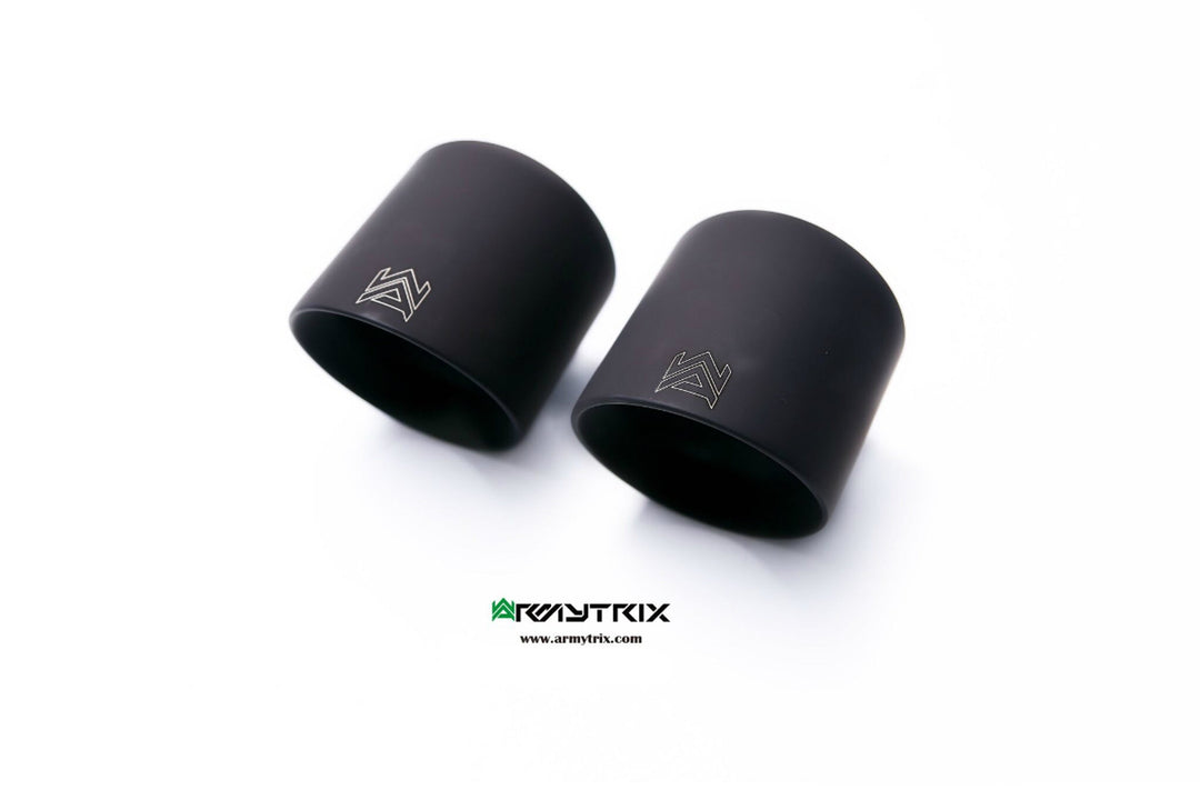 Armytrix - PORSCHE CAYMAN 718 2.0L - Tips Stainless Steel  - DS24M