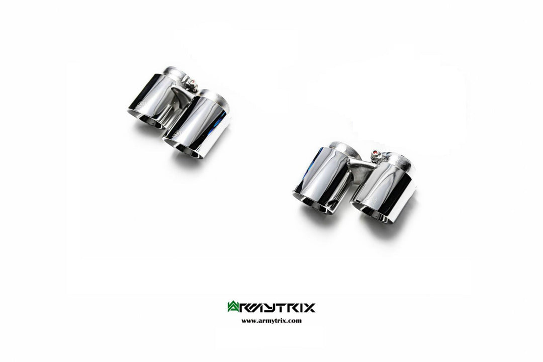 Armytrix - PORSCHE 911 991 MK1 3.4L CARRERA - Tips Stainless Steel  - QS27C