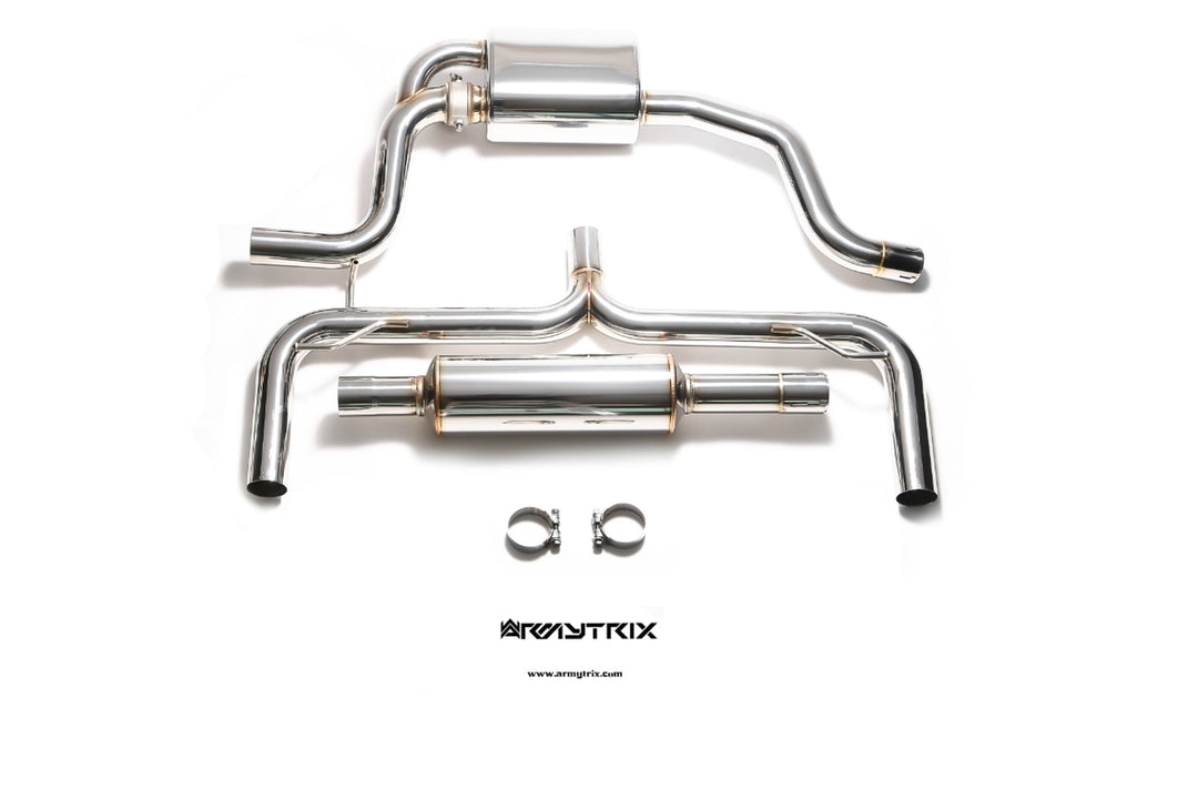 Armytrix - VW GOLF MK7 2.0 TSI GTI CLUBSPORT - Cat-back Stainless Steel  - VWG7T