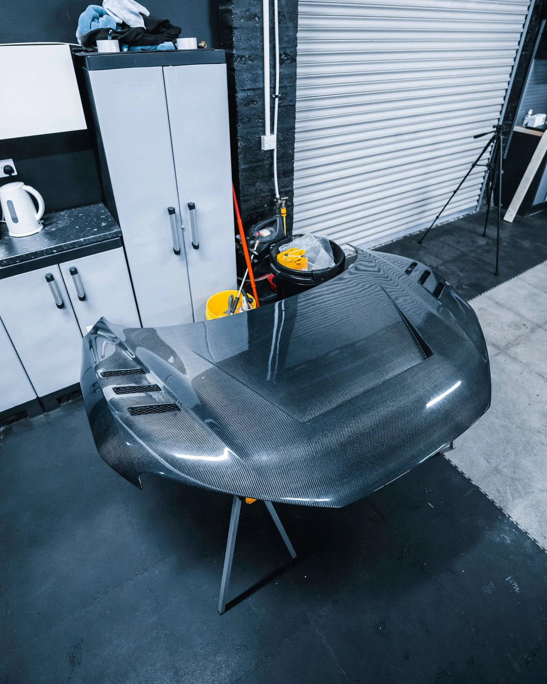 PSR Parts - Carbon Fibre Competition Front Hood For Audi R8 V10+ (2015+, 4S)