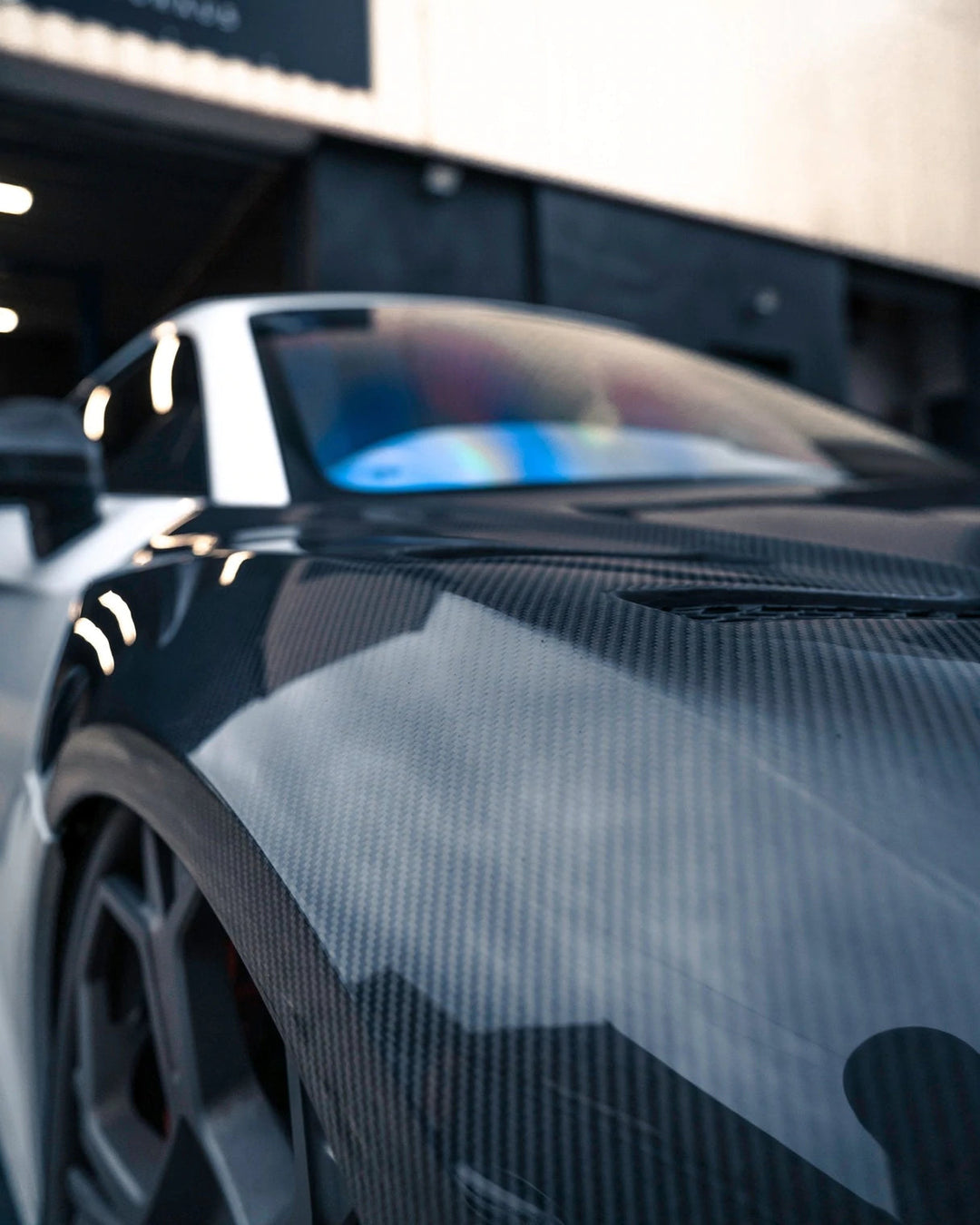 PSR Parts - Carbon Fibre Competition Front Hood For Audi R8 V10+ (2015+, 4S)