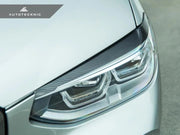 Autotecknic Carbon Fibre Headlight Covers for BMW X3M & X4M (2019+, F97 F98)