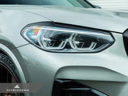 Autotecknic Carbon Fibre Headlight Covers for BMW X3M & X4M (2019+, F97 F98)