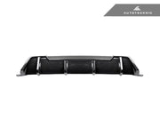 AutoTecknic Dry Carbon Fibre Extended Fin Competition Rear Diffuser for BMW 3 Series (2018+, G20)