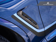 Autotecknic Dry Carbon Fender Trim für BMW X3 &amp; X4 (2018+, G01 G02)