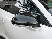 Autotecknic Dry Carbon Fibre Mirror Covers for Porsche (GT3, GT4, GTS, 911R)