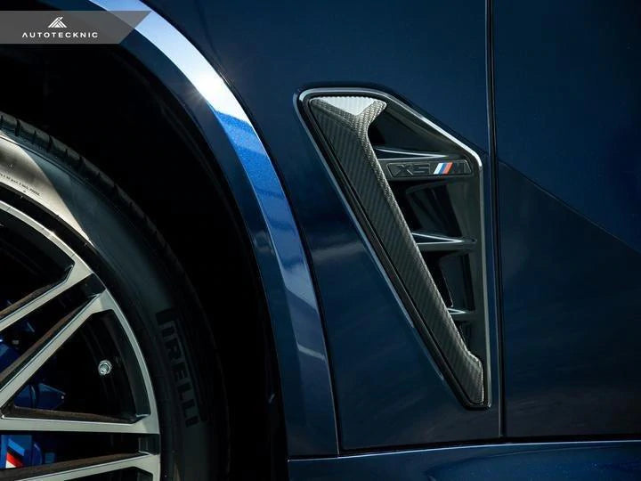 Autotecknic Dry Carbon Fibre Side Vent Set for BMW X5M (2020+, F95)