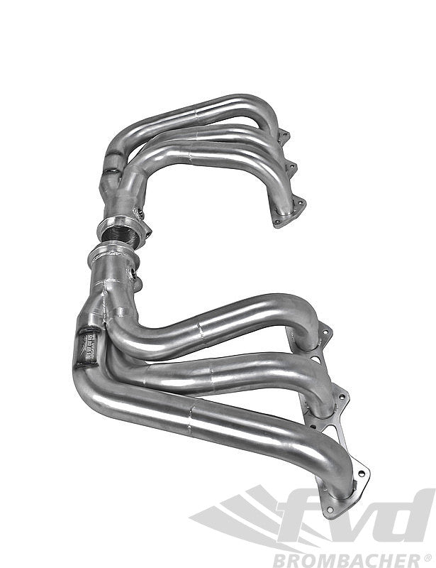 FVD Brombacher - Porsche Header Set 997.1 and 997.2 GT3 / RS - Catalytic Bypass - For OEM Exhaust - BES 997 010 60S
