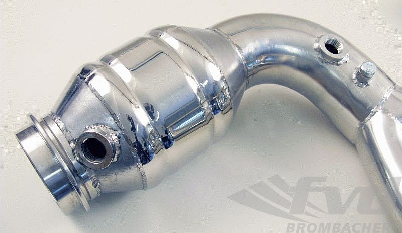 FVD Brombacher - Porsche Header Set 997.1 and 997.2 GT3 / RS - 200 Cell HD Catalytics - For OEM Exhaust - BES 997 012 60S1HD