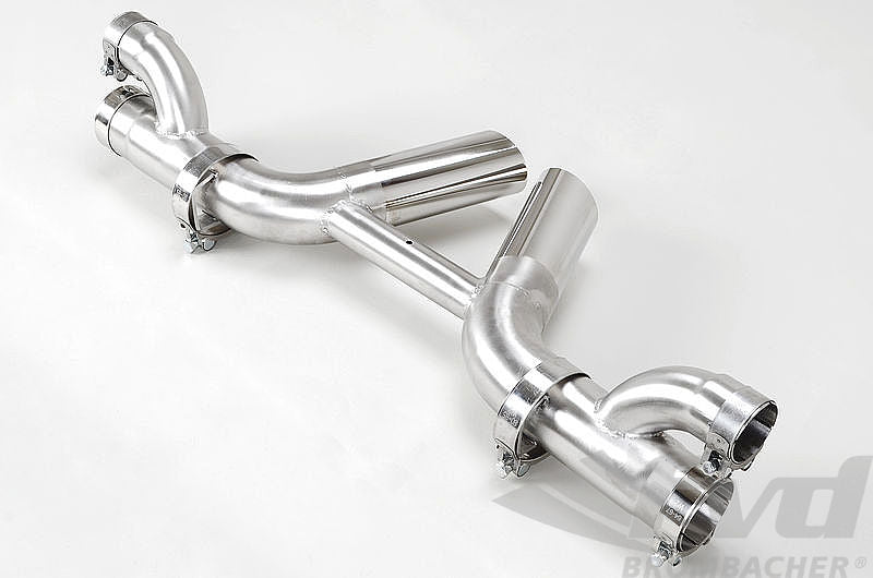 FVD Brombacher - Porsche Center Muffler Bypass 997 GT3/RS - RSR Style Tips - BES 997 060 60SR