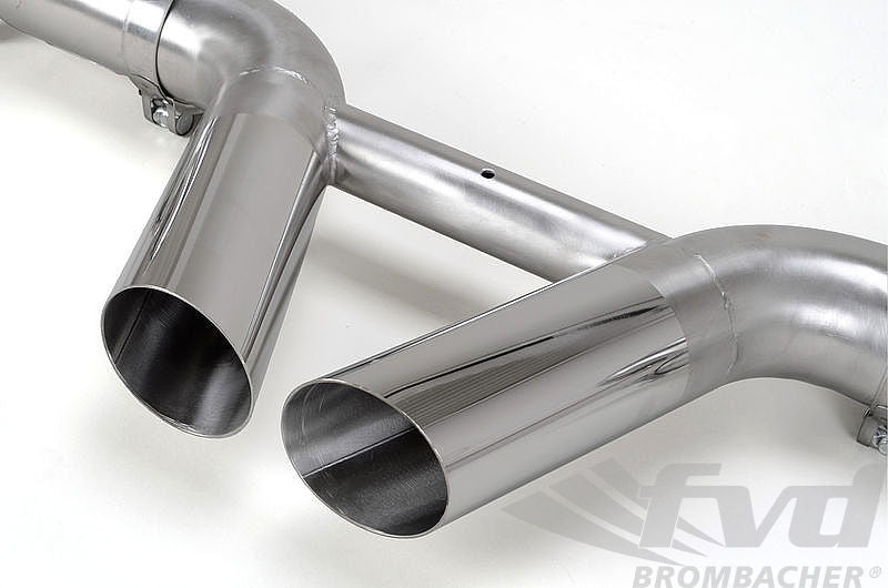 FVD Brombacher - Porsche Center Muffler Bypass 997 GT3/RS - RSR Style Tips - BES 997 060 60SR