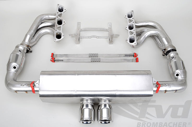 FVD Brombacher - Porsche Exhaust System Race 997.1 GT3/RS "Brombacher" Catalytic Bypass - BES 997 090 60S90