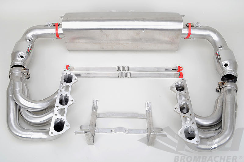 FVD Brombacher - Porsche Exhaust System Race 997.1 GT3/RS "Brombacher" Catalytic Bypass - BES 997 090 60S90