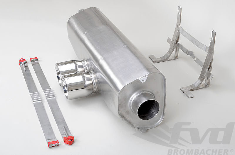 FVD Brombacher - Porsche Exhaust System Race 997.1 GT3/RS "Brombacher" Catalytic Bypass - BES 997 090 60S90