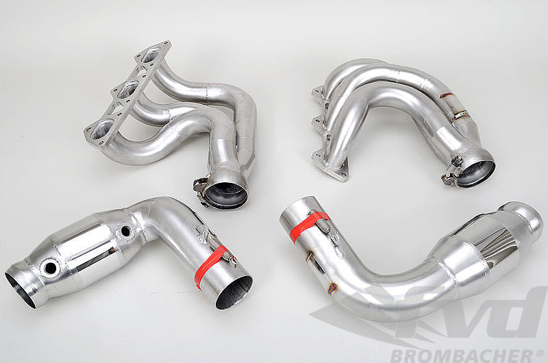 FVD Brombacher - Porsche Exhaust System Race 997.1 GT3/RS "Brombacher" Catalytic Bypass - BES 997 090 60S90