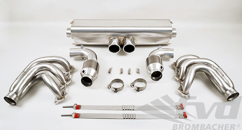 FVD Brombacher - Porsche Exhaust System 997.1 GT3/RS "Brombacher" incl. 90 mm tips - BES 997 092 60S90