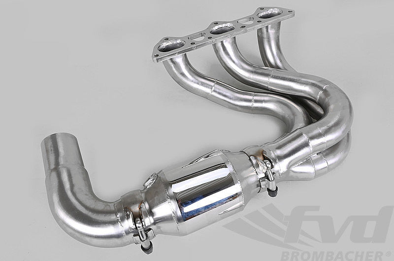 FVD Brombacher - Porsche Exhaust System 997.1 GT3 / RS & 997.2 GT3 / RS - Brombacher Edition - With 200 Cell HD Cats - BES 997 092 60SHD