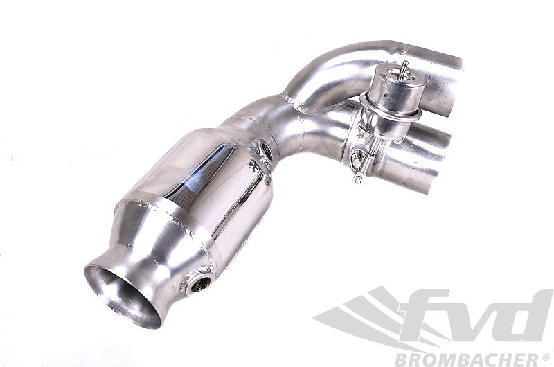FVD Brombacher - Porsche Exhaust System with valves 997 GT3/RS "Brombacher" incl. RSR style tips - BES 997 092 60SRK