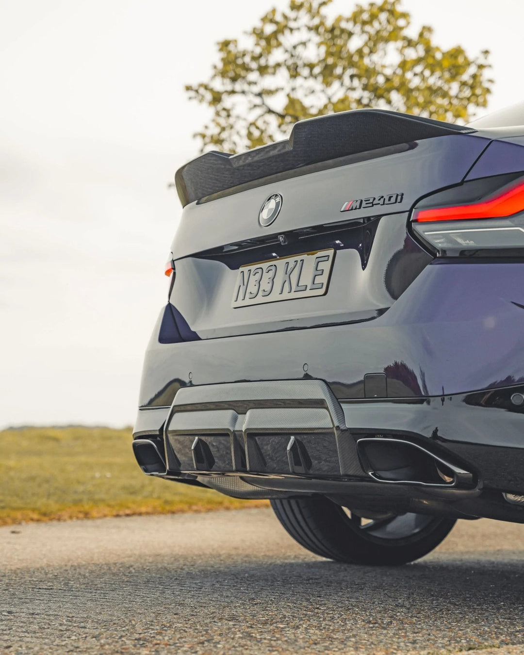TRE - TRE Pre-preg BMW 2 SERIES 220I & M240I G42 PRE-PREG CARBON FIBRE REAR DIFFUSER BY TRE (2021+)
