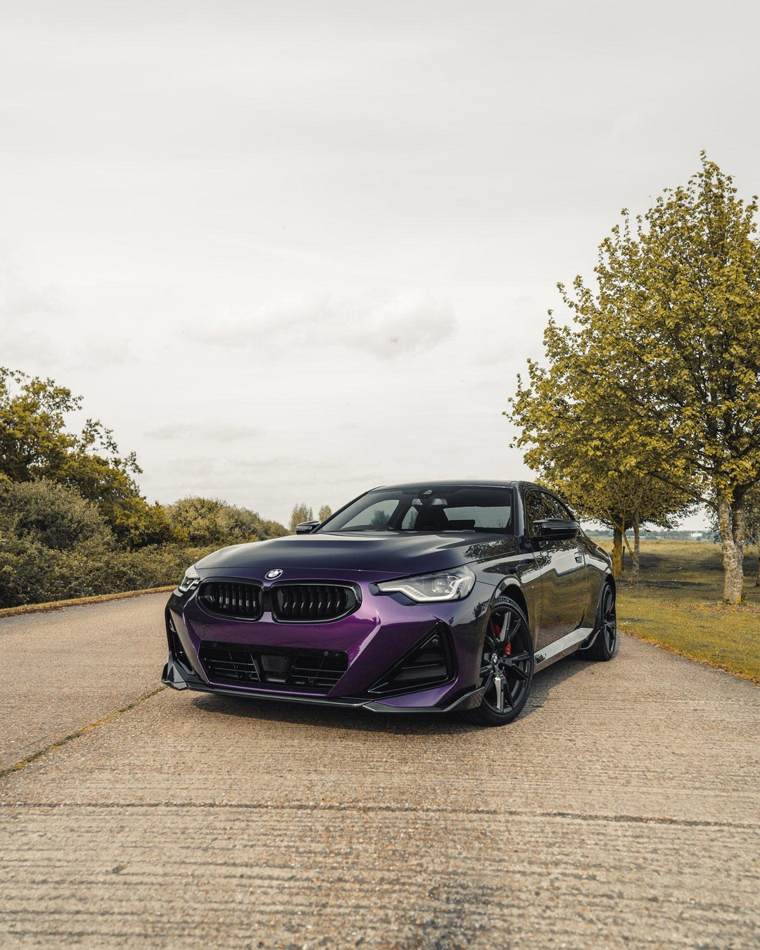 TRE - BMW 2 Series & M240i G42 Pre-preg Carbon Fibre Front Splitter by TRE (2021+)