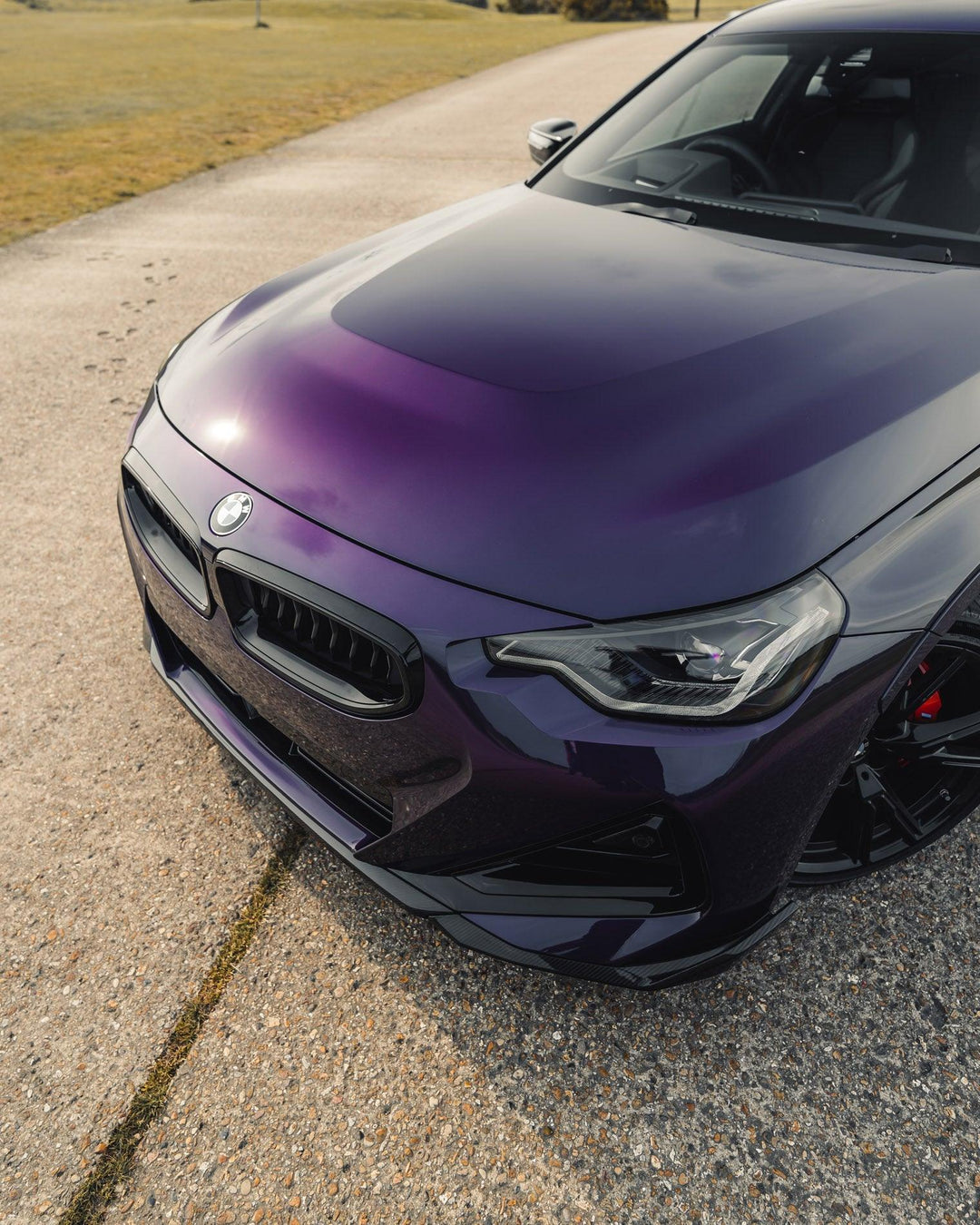 TRE - BMW 2 Series & M240i G42 Pre-preg Carbon Fibre Front Splitter by TRE (2021+)