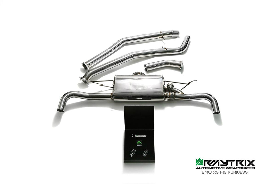Armytrix - BMW X5 F15 35I - Cat-back Stainless Steel  - BMFX3