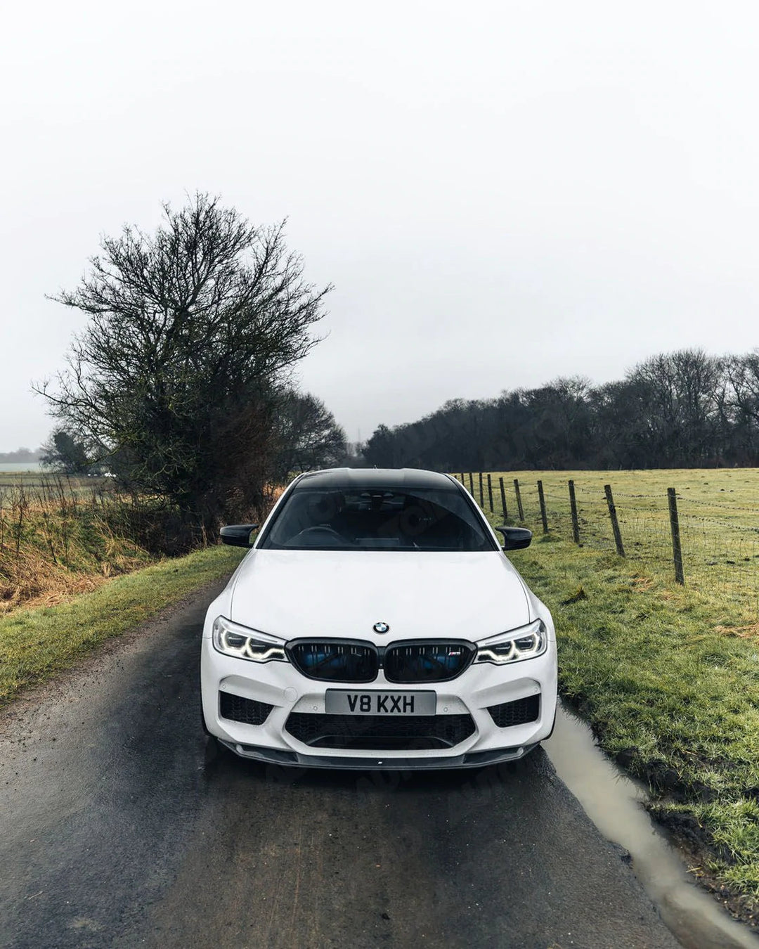 PSR Parts - Pre-Preg Carbon Fibre Competition Front  Splitter for BMW M5 (2017-2020, F90)