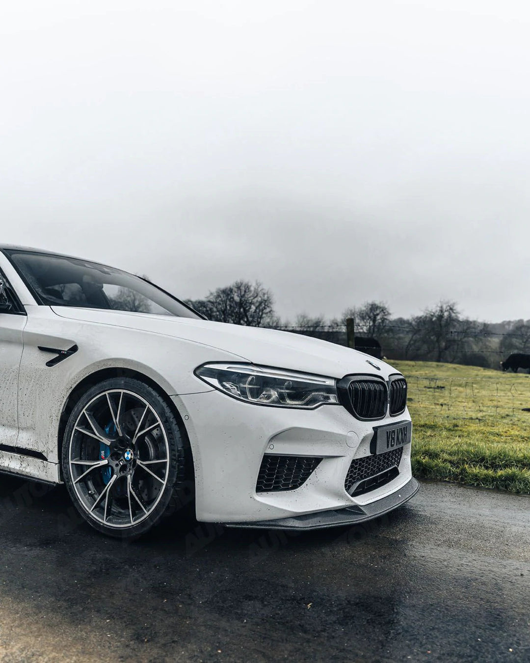 PSR Parts - Pre-Preg Carbon Fibre Competition Front  Splitter for BMW M5 (2017-2020, F90)