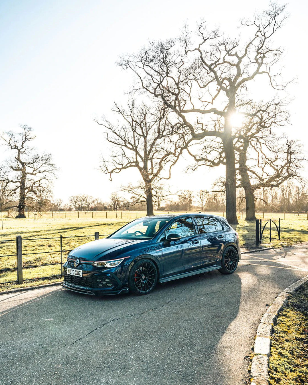 PSR Parts - Carbon Fibre Performance Front Splitter for VW Golf R Line & GTI (2019+, Mk 8)