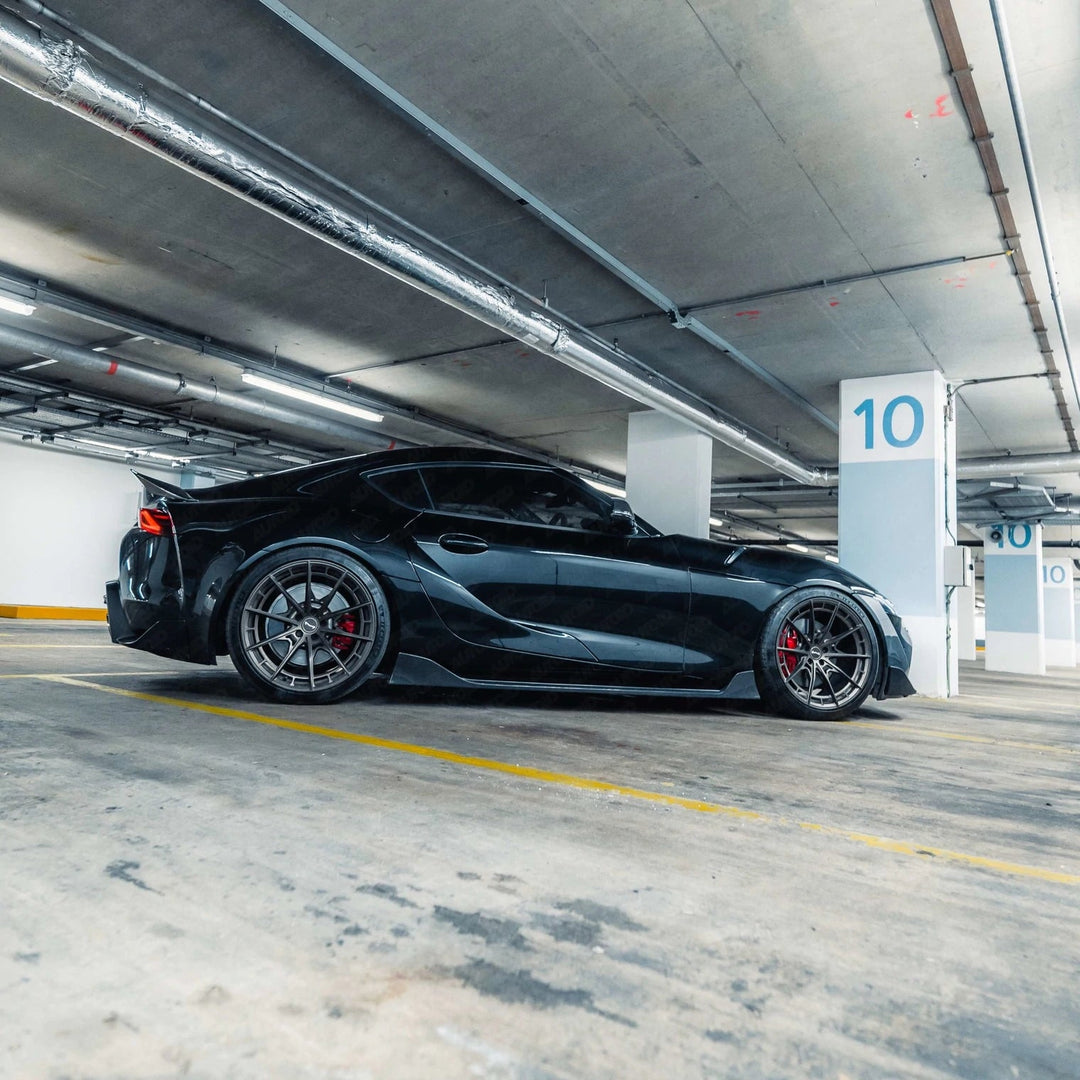 PSR Parts - Carbon Fibre Competition Side Skirts for Toyota Supra (2019+, J29)