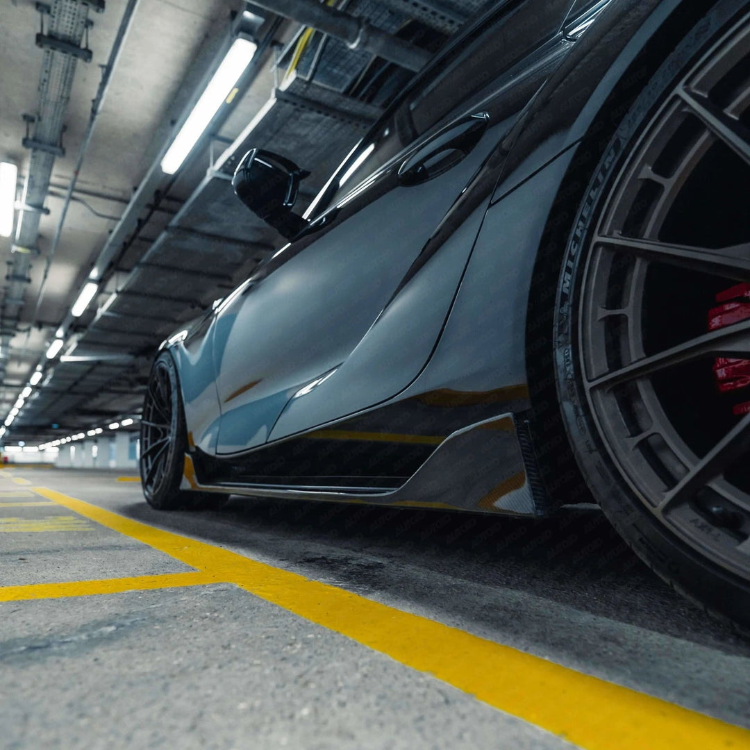 PSR Parts - Carbon Fibre Competition Side Skirts for Toyota Supra (2019+, J29)