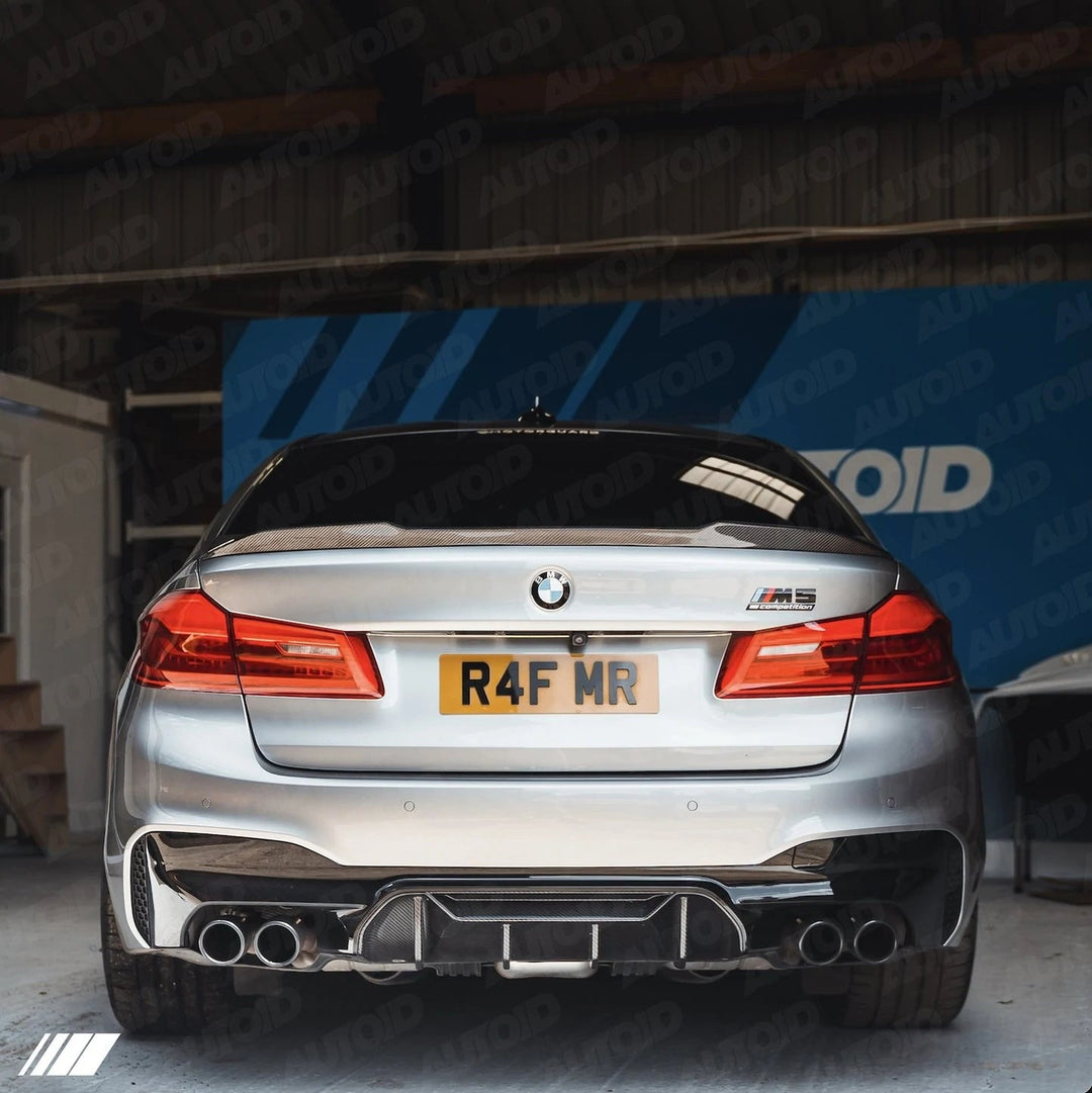 PSR Parts - Pre-Preg Dry Carbon Fibre CS Rear Spoiler for BMW 5 Series & M5 (2017+, G30 F90)